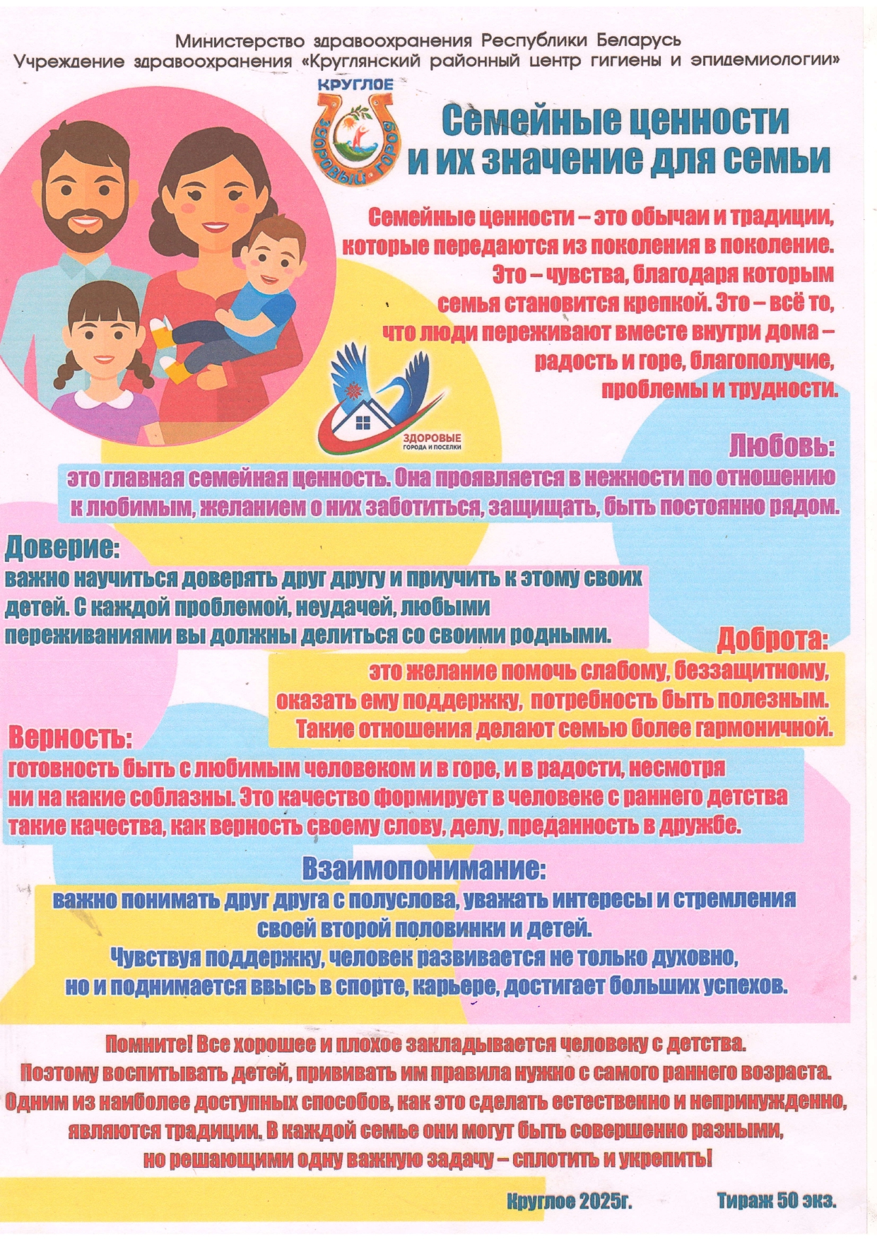 Семейные ценности и их значение для семьи