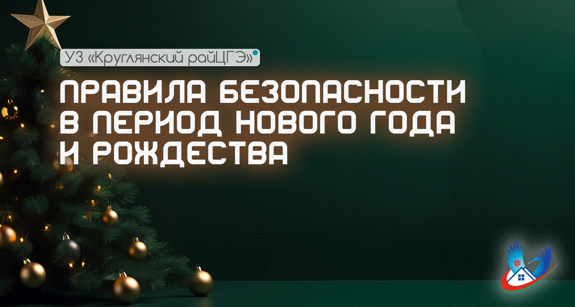 ПРАВИЛА БЕЗОПАСНОСТИ В ПЕРИОД НОВОГО ГОДА И РОЖДЕСТВА