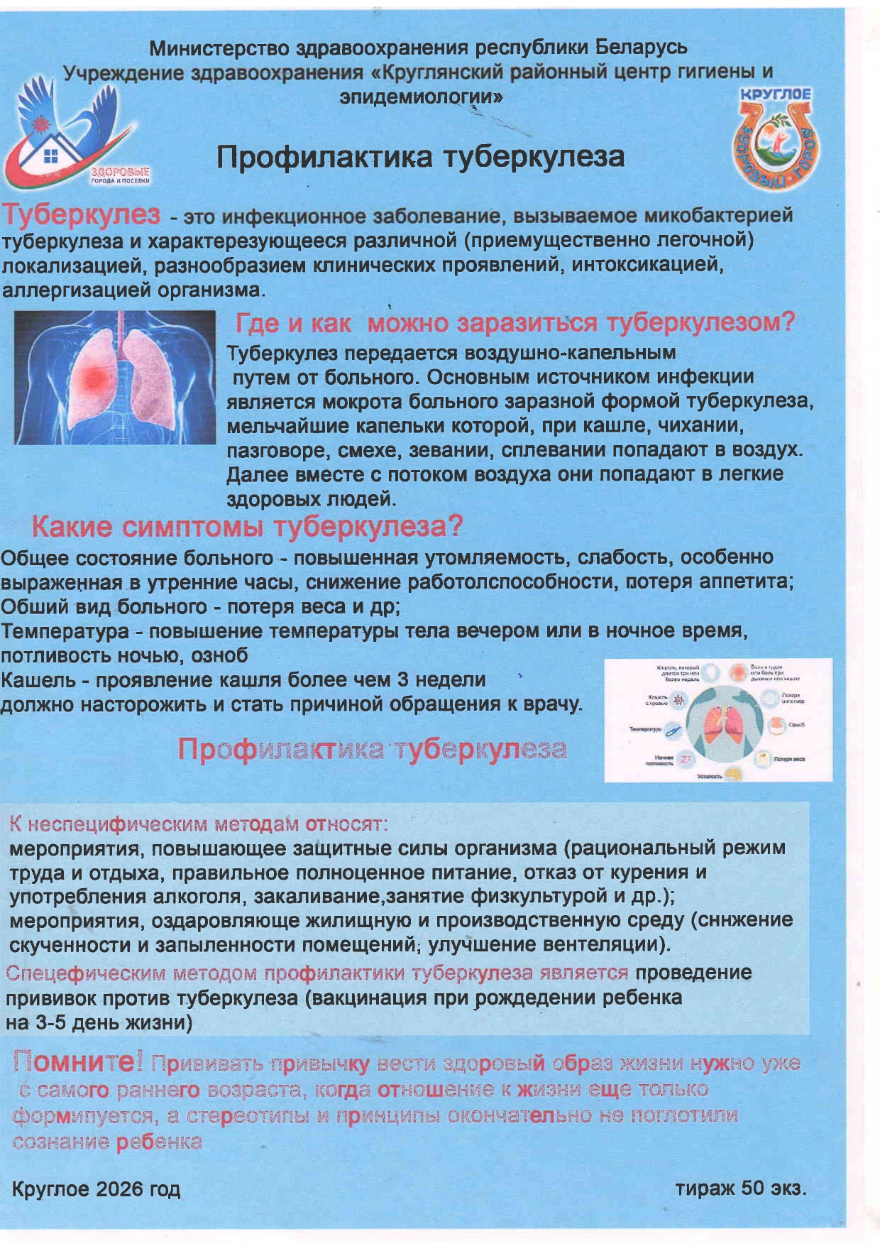 ПРОФИЛАКТИКА ТУБЕРКУЛЁЗА